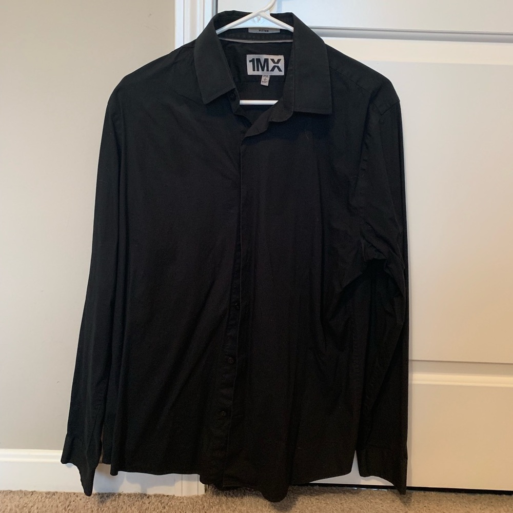 Black Express Dress Shirt
